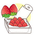 イチゴの冷蔵保存